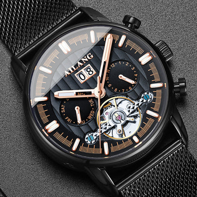 Tourbillon Multi-function Automatic Mechanical Men's Watch