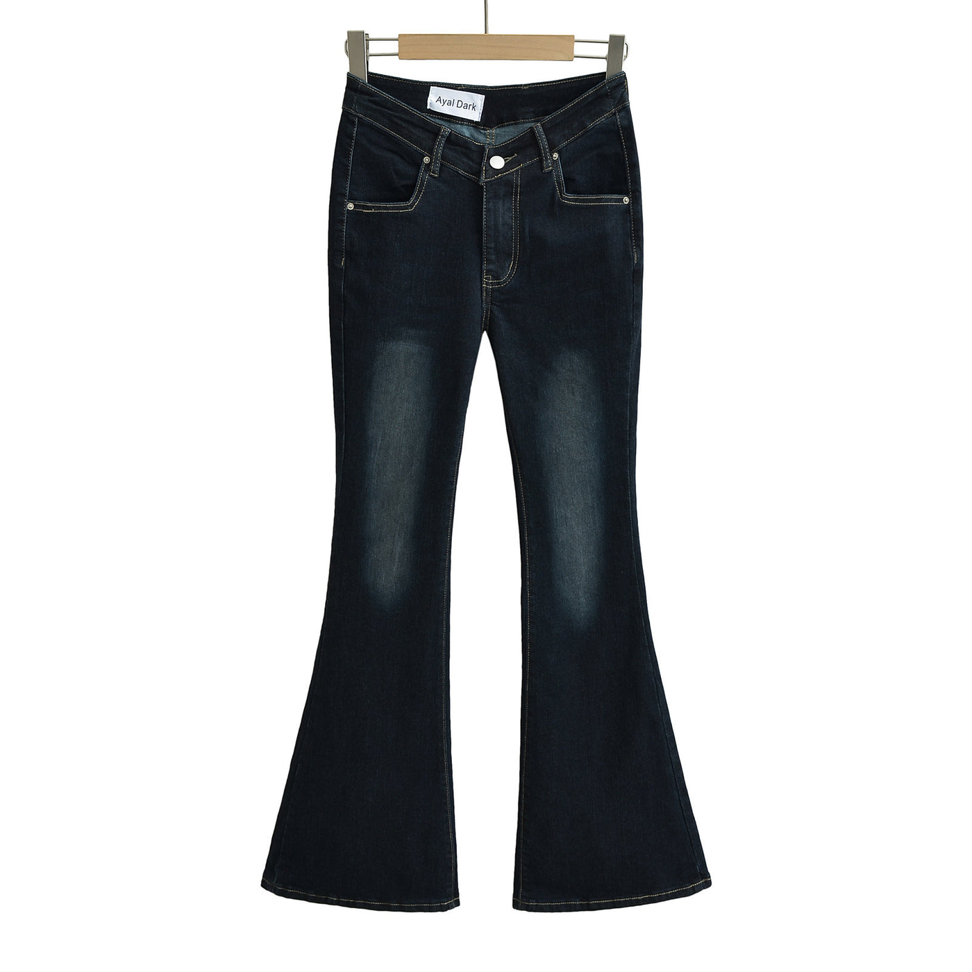 Fuli Washed Nostalgic Skinny Jeans For Women