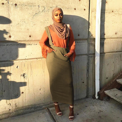 Oversized Middle Eastern Muslim Sling Skirt