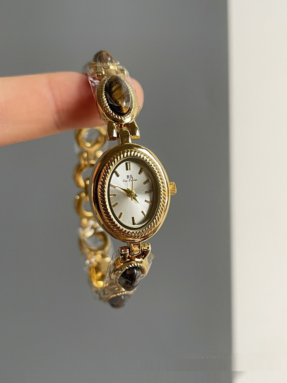 Jade Oval Small Dial Watch Female Bracelet