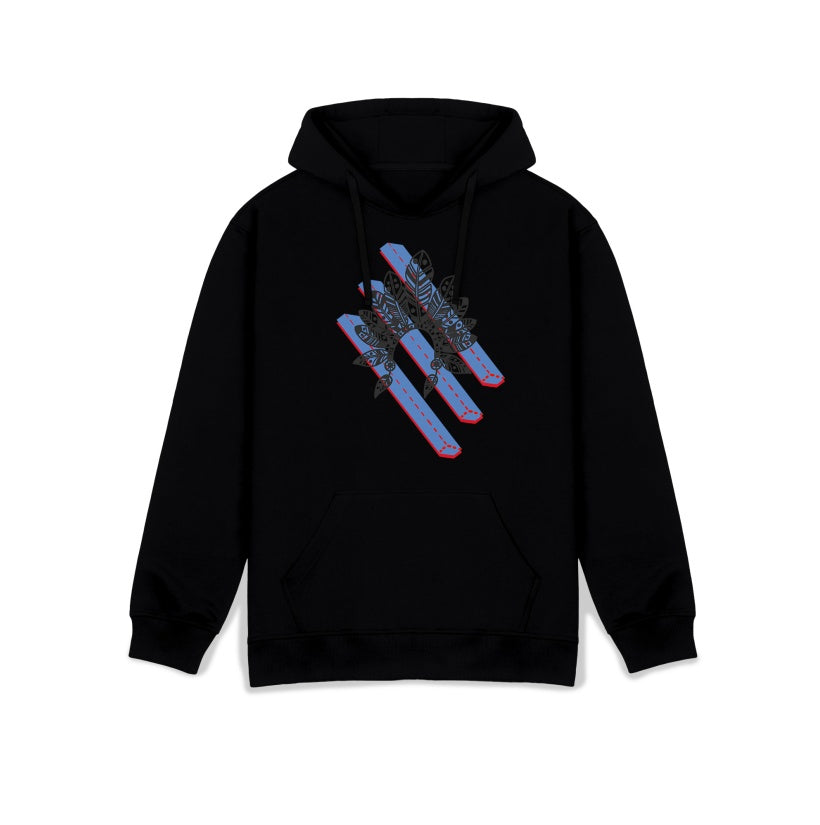 Men's Printed Hoodie - Hooded