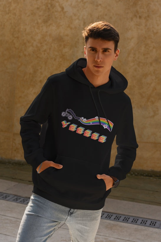 Men's Printed Hoodie - Hooded