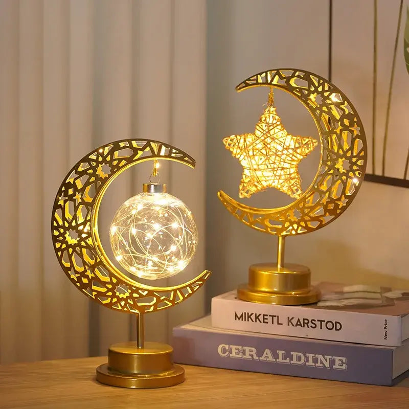 Eid Starlight Moon LED Lamp