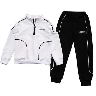 Kids' Letter Sweatshirt & Pants Set - 2pc Tracksuit (4-12 Years)