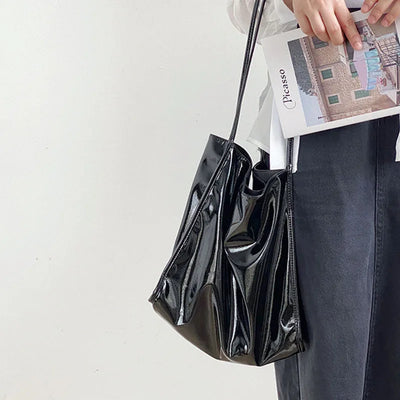 Leather Tote Bags for Women Large Tote Bag Retro Top-handle Bag Trendy Work Bag PU Leather Purse 2025