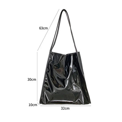 Leather Tote Bags for Women Large Tote Bag Retro Top-handle Bag Trendy Work Bag PU Leather Purse 2025