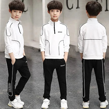 Kids' Letter Sweatshirt & Pants Set - 2pc Tracksuit (4-12 Years)