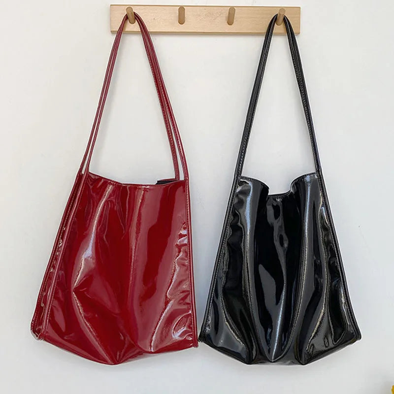 Leather Tote Bags for Women Large Tote Bag Retro Top-handle Bag Trendy Work Bag PU Leather Purse 2025