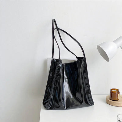 Leather Tote Bags for Women Large Tote Bag Retro Top-handle Bag Trendy Work Bag PU Leather Purse 2025