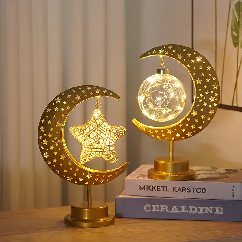 Eid Starlight Moon LED Lamp