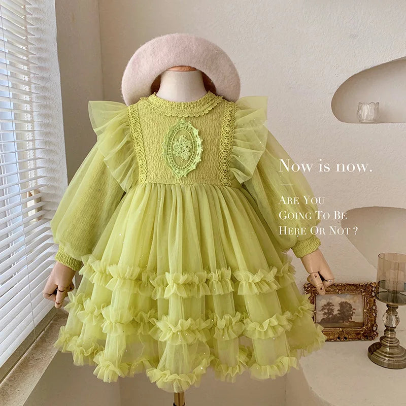 Korean Mesh Dress for Toddlers