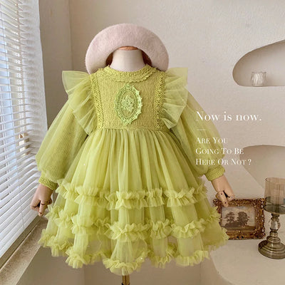 Korean Mesh Dress for Toddlers