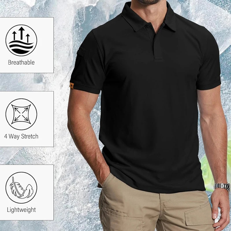 Mens Polo Shirt Short Sleeve