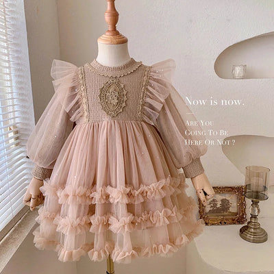 Korean Mesh Dress for Toddlers