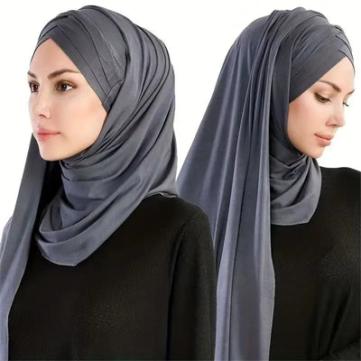 Instant Hijab - Cotton Jersey Scarf