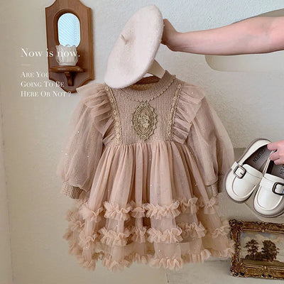 Korean Mesh Dress for Toddlers