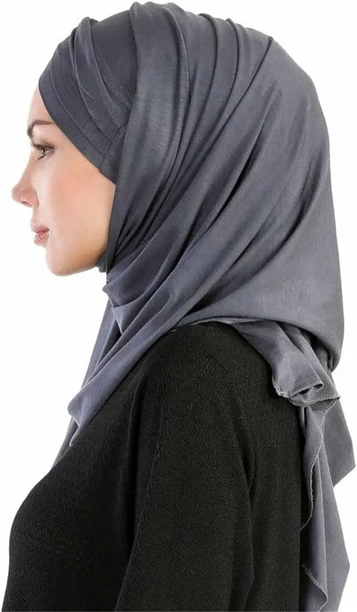 Instant Hijab - Cotton Jersey Scarf