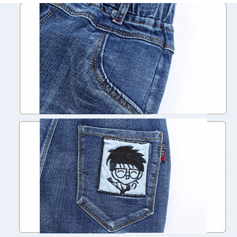 3-12 Years Spring Autumn Boys Jeans