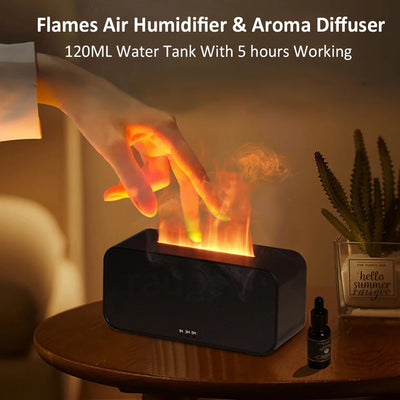 Air Aroma Humidifier With LED Light