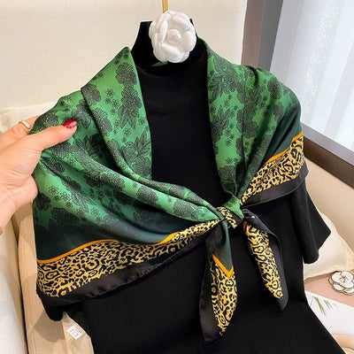 90x90cm Women’s Silk-Feel Scarf