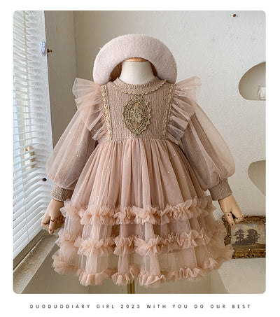 Korean Mesh Dress for Toddlers