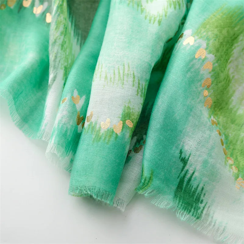 2025 Fashion Print Cotton Linen Scarf