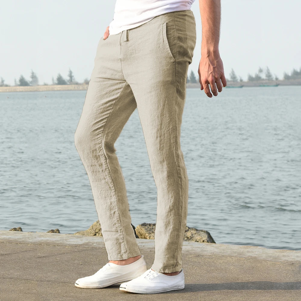 BreatheEasy Linen Trousers S-3XL