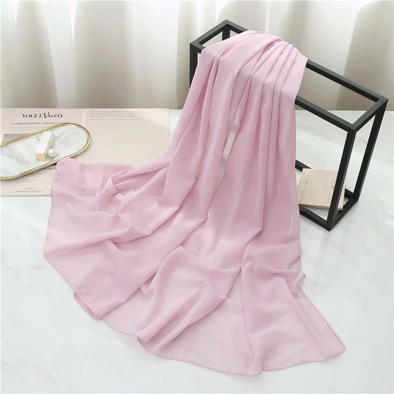 2025 Spring Ramadan Chiffon Hijabs