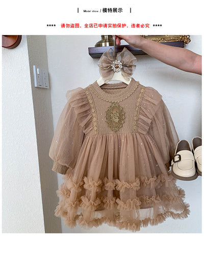 Korean Mesh Dress for Toddlers