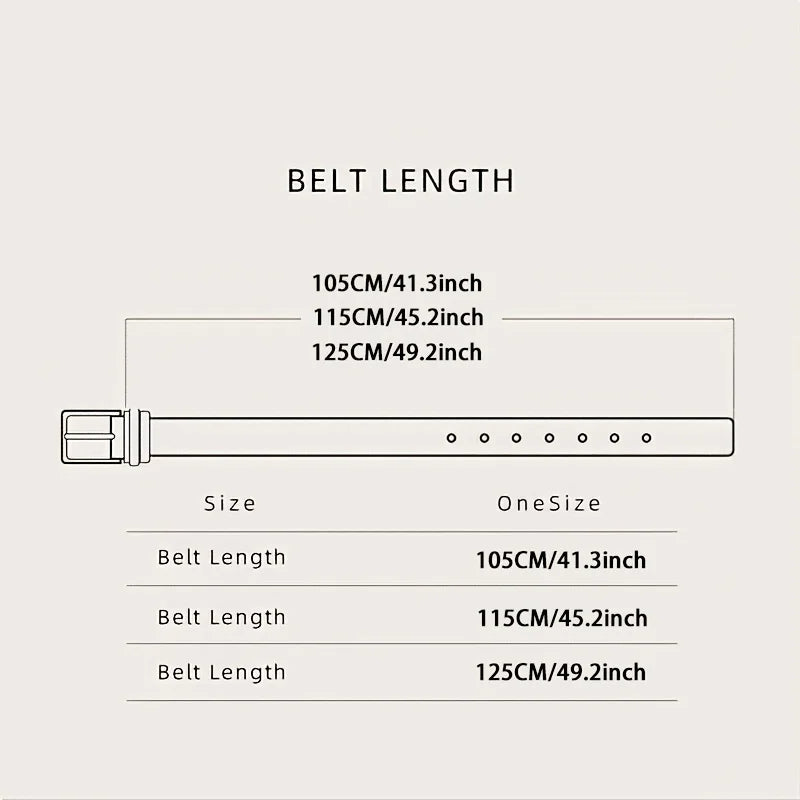 Men's Retro Suede Belt with Alloy Buckle - High-End Gift for Boyfriend & Dad