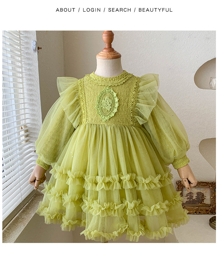 Korean Mesh Dress for Toddlers