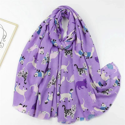 2025 Fashion Print Cotton Linen Scarf