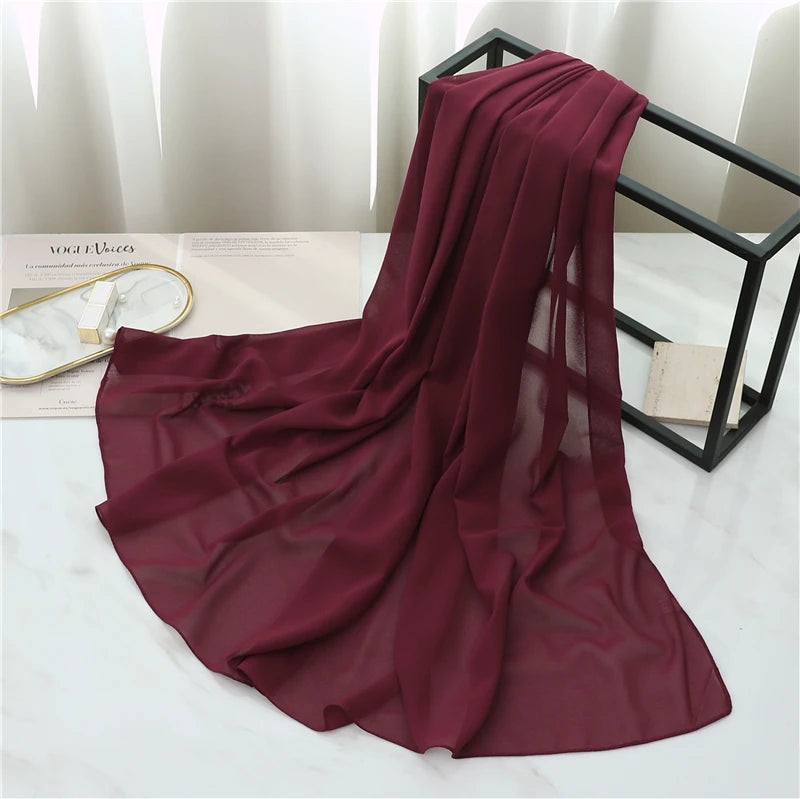 2025 Spring Ramadan Chiffon Hijabs