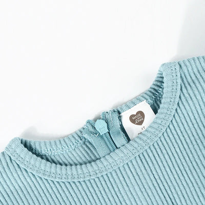 Kids' Ribbed Cotton Outfit