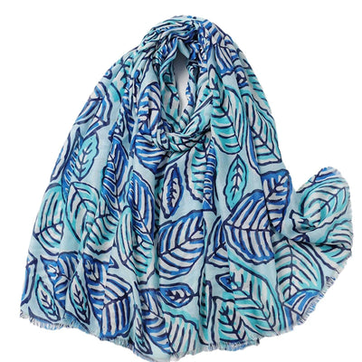 2025 Fashion Print Cotton Linen Scarf