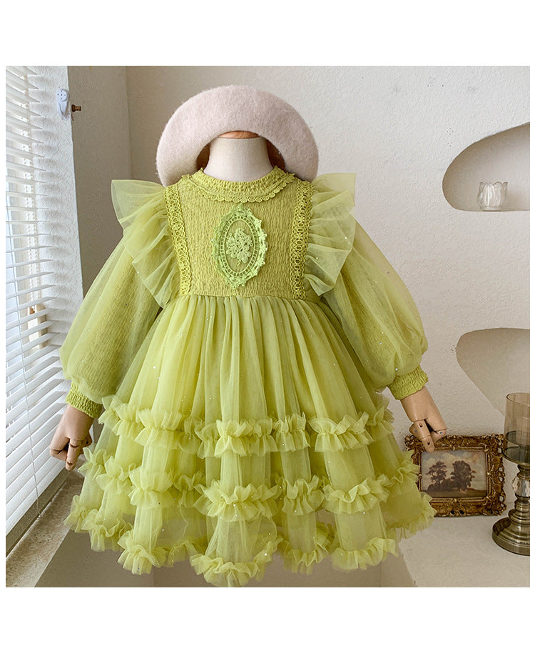 Korean Mesh Dress for Toddlers