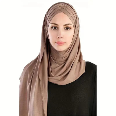 Instant Hijab - Cotton Jersey Scarf