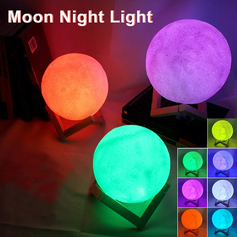 LED Moon Night Light