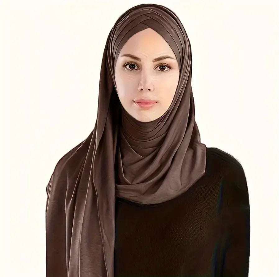 Instant Hijab - Cotton Jersey Scarf