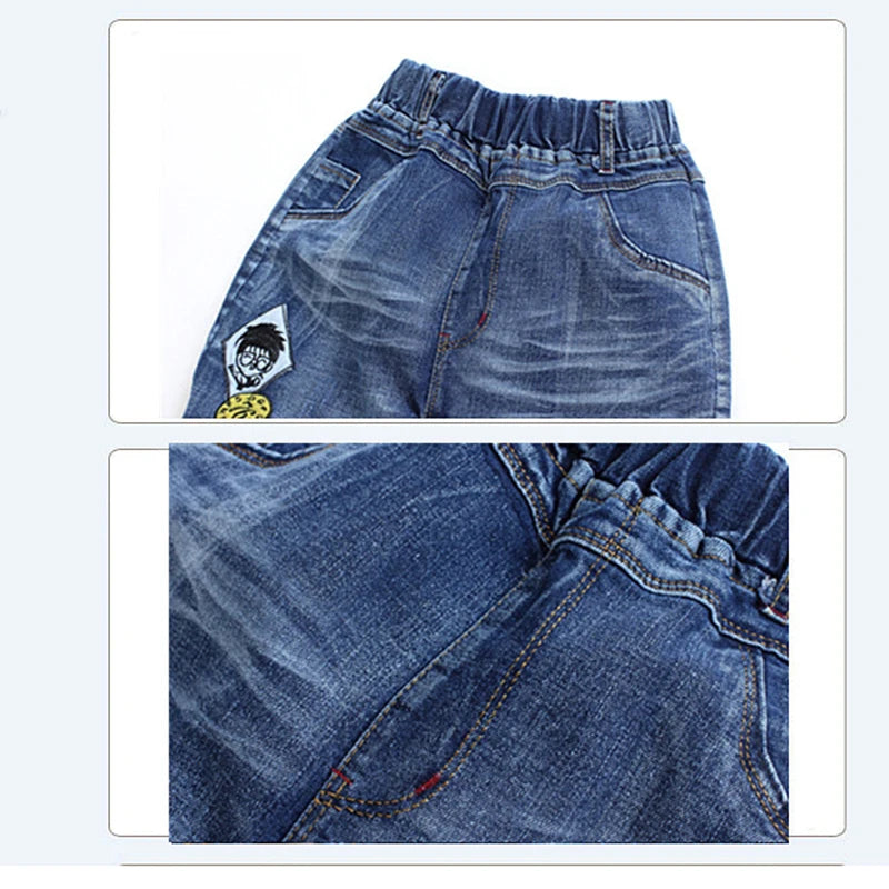 3-12 Years Spring Autumn Boys Jeans