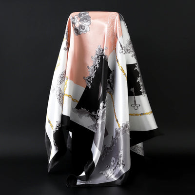 90x90cm Women’s Silk-Feel Scarf