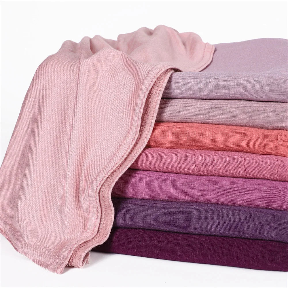 170X70cm Modal Cotton Jersey Hijabs For Woman