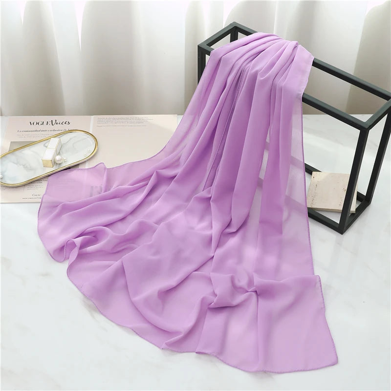 2025 Spring Ramadan Chiffon Hijabs