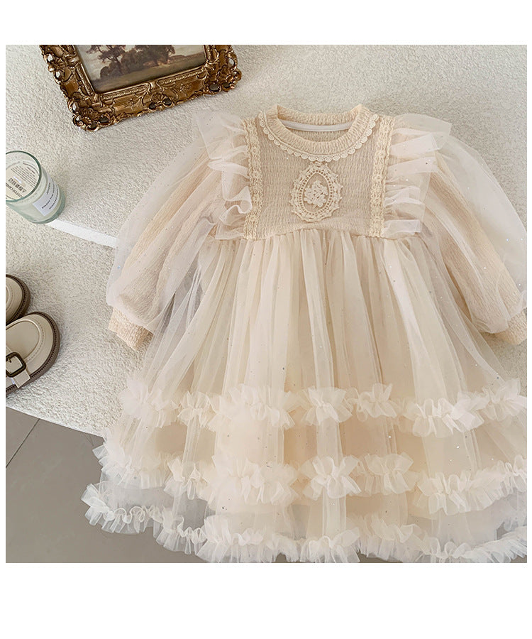 Korean Mesh Dress for Toddlers