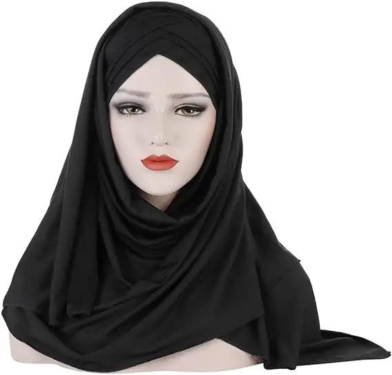 Instant Hijab - Cotton Jersey Scarf