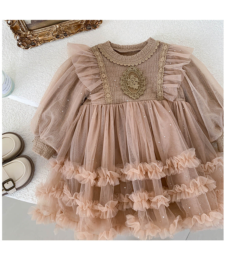 Korean Mesh Dress for Toddlers