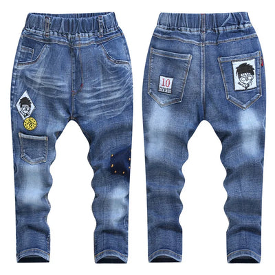 3-12 Years Spring Autumn Boys Jeans