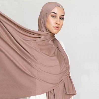 170X70cm Modal Cotton Jersey Hijabs For Woman