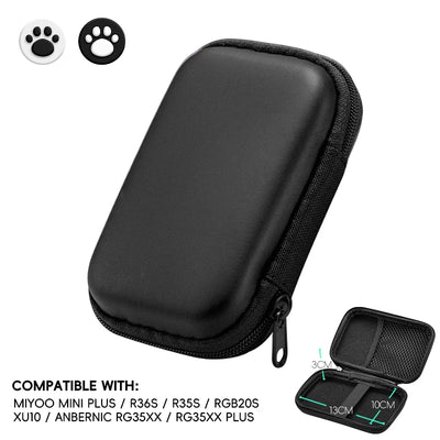 Data Frog for R36S Case Retro Video Game Bags EVA Cover Case for RG35XX R35S Miyoo Mini Plus Founded Protective Bag