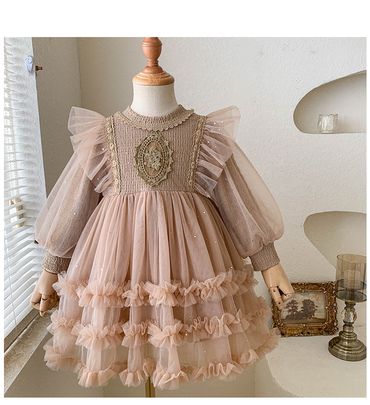 Korean Mesh Dress for Toddlers